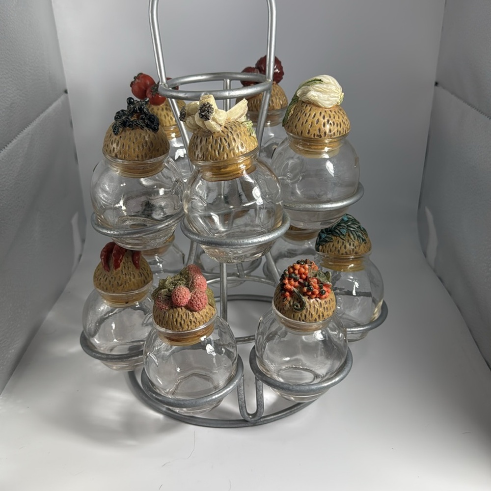 Shonfeld’s Glass Spice Jar Set (12) - Picture 2 of 12